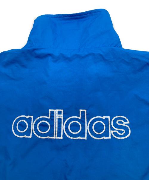 adidas（アディダス）adidas (アディダス) ナイロントラックジャケット ブルー サイズ:Lの古着・服飾アイテム