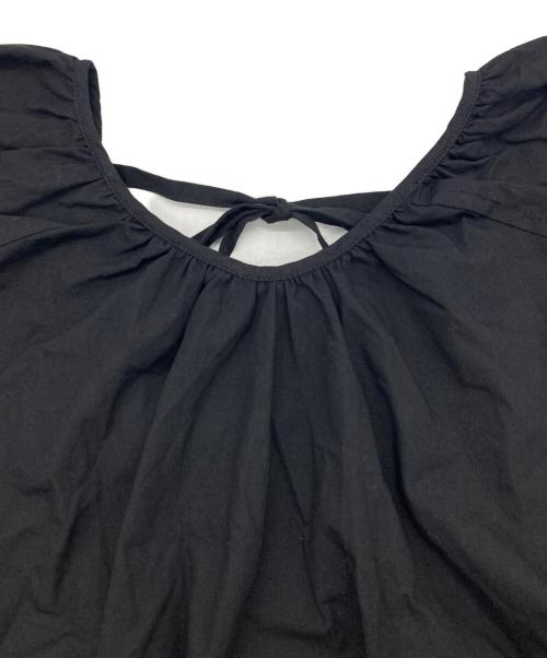 CLANE（クラネ）CLANE (クラネ) BACK SCHOEN GATHER ONEPIECE ブラック サイズ:SIZE2の古着・服飾アイテム