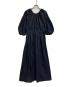CLANE（クラネ）の古着「BACK SCHOEN GATHER ONEPIECE」｜ブラック