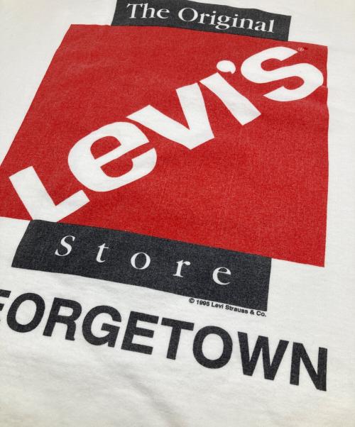 LEVI'S（リーバイス）LEVI'S (リーバイス) ストアTシァツ ホワイト サイズ:Lの古着・服飾アイテム