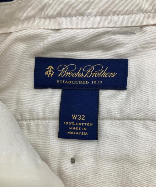 BROOKS BROTHERS（ブルックスブラザーズ）BROOKS BROTHERS (ブルックスブラザーズ) タックハーフパンツ ベージュ サイズ:W32の古着・服飾アイテム