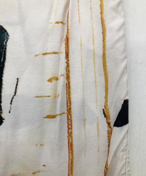GUILTY PARTIES（ギルティーパーティーズ）GUILTY PARTIES (ギルティーパーティーズ) JEAN-MICHEL BASQUIAT (ジャン ミシェル バスキア) S/S HAWAIAN SHIRT ホワイト サイズ:Mの古着・服飾アイテム