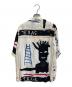 GUILTY PARTIES (ギルティーパーティーズ) JEAN-MICHEL BASQUIAT (ジャン ミシェル バスキア) S/S HAWAIAN SHIRT ホワイト サイズ:M：20000円