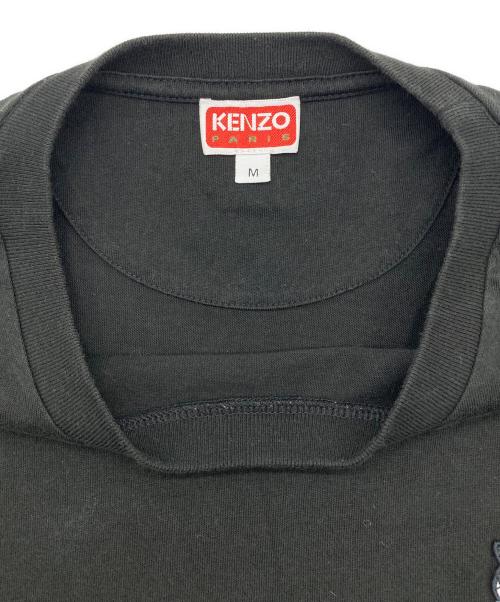 KENZO（ケンゾー）KENZO (ケンゾー) 'Lucky Tiger' エンブロイド Tシャツ ブラック サイズ:Mの古着・服飾アイテム