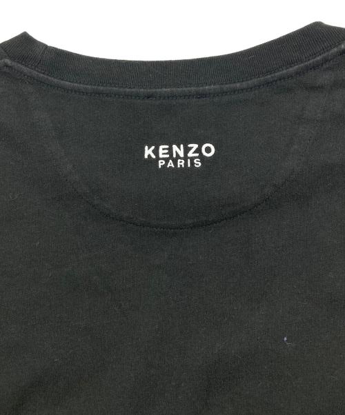 KENZO（ケンゾー）KENZO (ケンゾー) 'Lucky Tiger' エンブロイド Tシャツ ブラック サイズ:Mの古着・服飾アイテム