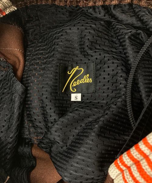 Needles（ニードルズ）Needles (ニードルズ) STUDIOUS (ステュディオス) 別注トラックパンツ ブラウン サイズ:Sの古着・服飾アイテム