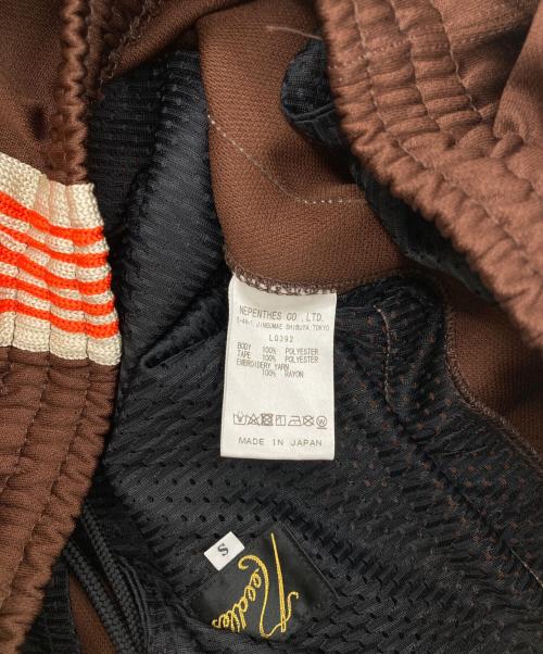 Needles（ニードルズ）Needles (ニードルズ) STUDIOUS (ステュディオス) 別注トラックパンツ ブラウン サイズ:Sの古着・服飾アイテム