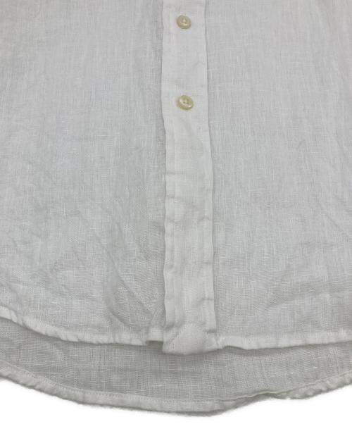 POLO RALPH LAUREN（ポロ・ラルフローレン）POLO RALPH LAUREN (ポロ・ラルフローレン) リネンシャツ ホワイト サイズ:Sの古着・服飾アイテム