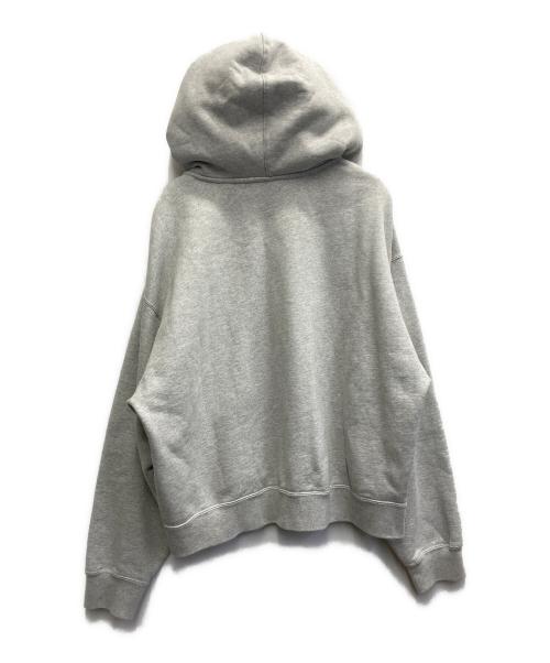 stussy（ステューシー）stussy (ステューシー) NIKE (ナイキ) Fleece Zip Hoodie グレー サイズ:Lの古着・服飾アイテム