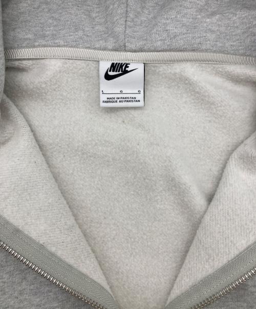 stussy（ステューシー）stussy (ステューシー) NIKE (ナイキ) Fleece Zip Hoodie グレー サイズ:Lの古着・服飾アイテム