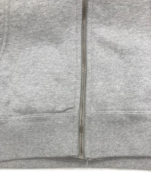 stussy（ステューシー）stussy (ステューシー) NIKE (ナイキ) Fleece Zip Hoodie グレー サイズ:Lの古着・服飾アイテム