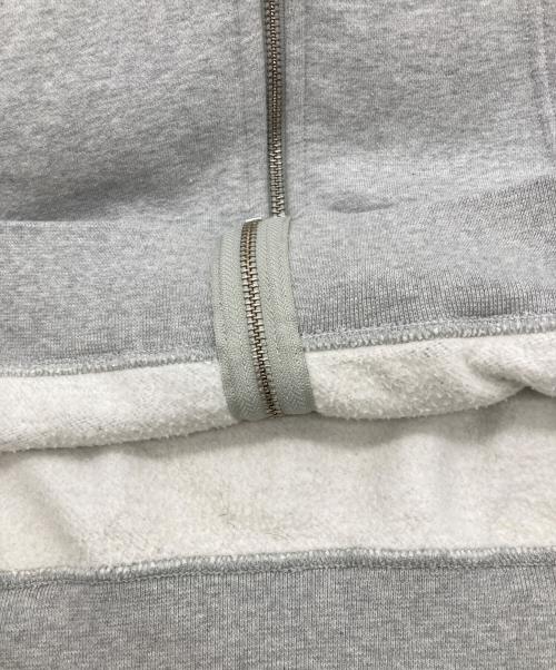stussy（ステューシー）stussy (ステューシー) NIKE (ナイキ) Fleece Zip Hoodie グレー サイズ:Lの古着・服飾アイテム