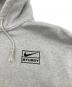 中古・古着 stussy (ステューシー) NIKE (ナイキ) Fleece Zip Hoodie グレー サイズ:L：25000円