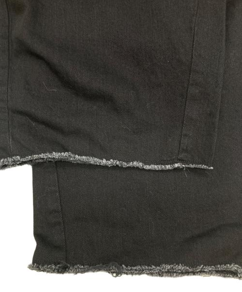 journal standard luxe（ジャーナルスタンダード ラックス）JOURNAL STANDARD LUXE (ジャーナルスタンダード ラックス) 26SS 11OZデニム スウィッチパンツ ブラック サイズ:Mの古着・服飾アイテム