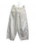 journal standard luxe（ジャーナルスタンダード ラックス）の古着「26SS 11OZデニム スウィッチパンツ」｜ホワイト