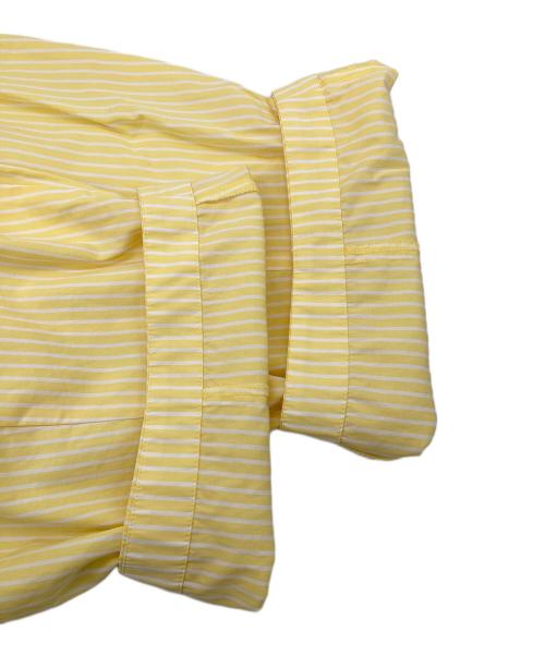 journal standard luxe（ジャーナルスタンダード ラックス）JOURNAL STANDARD LUXE (ジャーナルスタンダード ラックス) 26SS ストライプ カームパンツ イエロー サイズ:FREEの古着・服飾アイテム