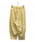JOURNAL STANDARD LUXE (ジャーナルスタンダード ラックス) 26SS ストライプ カームパンツ イエロー サイズ:FREE：12000円