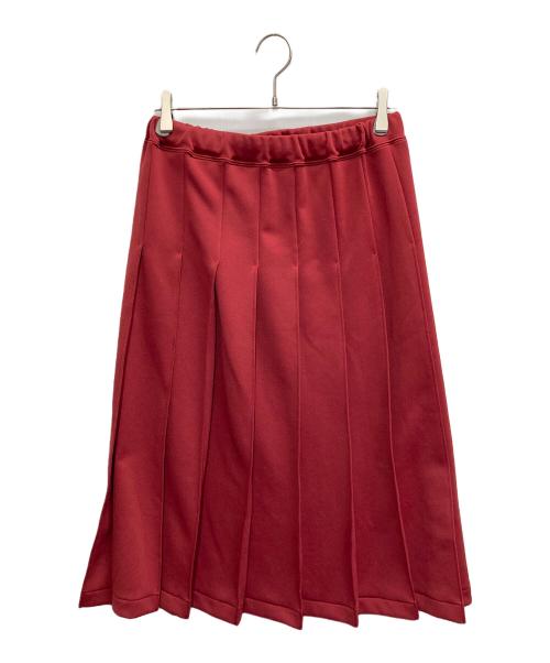 COMME des GARCONS（コムデギャルソン）COMME des GARCONS (コムデギャルソン) AD2023 プリーツスカート レッド サイズ:Lの古着・服飾アイテム