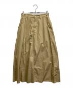 journal standard luxeジャーナルスタンダード ラックス）の古着「25SS コンパクトギャバ スカート」｜ベージュ