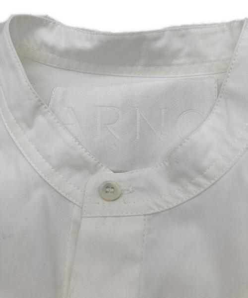 ARNO（アルノ）ARNO (アルノ) Cairo デザインシャツ ホワイト サイズ:FREEの古着・服飾アイテム