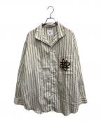 Hedie.+エディークロス）の古着「26SS Pajama Shirt」｜黄緑