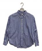 THE SHINZONEザ シンゾーン）の古着「STRIPE DADDY SHIRT ストライプダディシャツ」｜ブルー