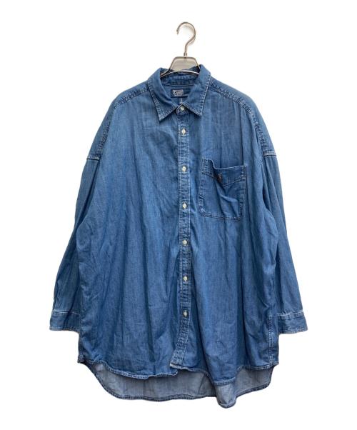 POLO RALPH LAUREN（ポロ・ラルフローレン）POLO RALPH LAUREN (ポロ・ラルフローレン) ポニーデニムシャツ インディゴ サイズ:XLの古着・服飾アイテム