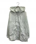 AURALEEオーラリー）の古着「26SS SUPER FINE COTTON LAWN HOODED BLOUSON」｜黄緑