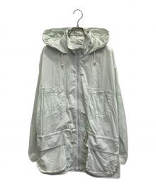 AURALEE（オーラリー）の古着「26SS SUPER FINE COTTON LAWN HOODED BLOUSON」｜黄緑