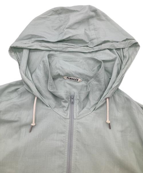 AURALEE（オーラリー）AURALEE (オーラリー) 26SS SUPER FINE COTTON LAWN HOODED BLOUSON 黄緑 サイズ:5の古着・服飾アイテム