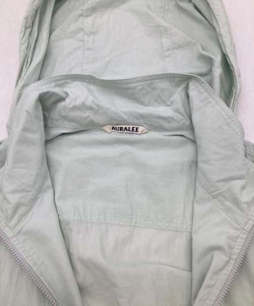 AURALEE（オーラリー）AURALEE (オーラリー) 26SS SUPER FINE COTTON LAWN HOODED BLOUSON 黄緑 サイズ:5の古着・服飾アイテム