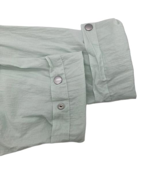 AURALEE（オーラリー）AURALEE (オーラリー) 26SS SUPER FINE COTTON LAWN HOODED BLOUSON 黄緑 サイズ:5の古着・服飾アイテム