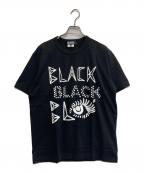 BLACK COMME des GARCONSブラックコムデギャルソン）の古着「AD2025 Filip Pagowski Print T-Shirt」｜ブラック