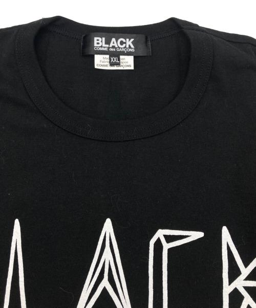 BLACK COMME des GARCONS（ブラックコムデギャルソン）BLACK COMME des GARCONS (ブラックコムデギャルソン) AD2025 Filip Pagowski Print T-Shirt ブラック サイズ:XXLの古着・服飾アイテム