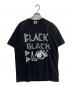 BLACK COMME des GARCONS（ブラックコムデギャルソン）の古着「AD2025 Filip Pagowski Print T-Shirt」｜ブラック