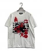 BLACK COMME des GARCONSブラックコムデギャルソン）の古着「AD2025 綿天竺SS T」｜ホワイト