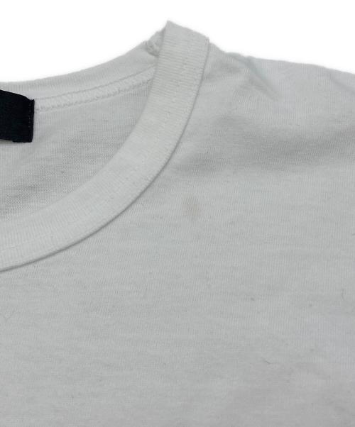 BLACK COMME des GARCONS（ブラックコムデギャルソン）BLACK COMME des GARCONS (ブラックコムデギャルソン) AD2025 綿天竺SS T ホワイト サイズ:XXLの古着・服飾アイテム