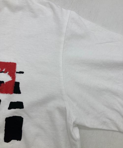 BLACK COMME des GARCONS（ブラックコムデギャルソン）BLACK COMME des GARCONS (ブラックコムデギャルソン) AD2025 綿天竺SS T ホワイト サイズ:XXLの古着・服飾アイテム