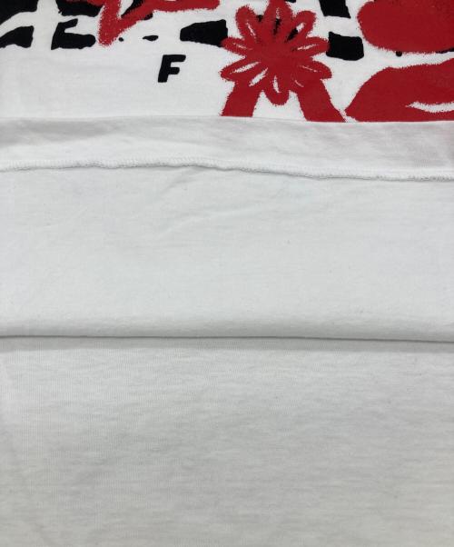 BLACK COMME des GARCONS（ブラックコムデギャルソン）BLACK COMME des GARCONS (ブラックコムデギャルソン) AD2025 綿天竺SS T ホワイト サイズ:XXLの古着・服飾アイテム