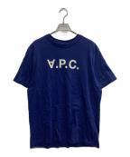 A.P.C.アーペーセー）の古着「T-SHIRT STANDARD GRAND VPC」｜ネイビー