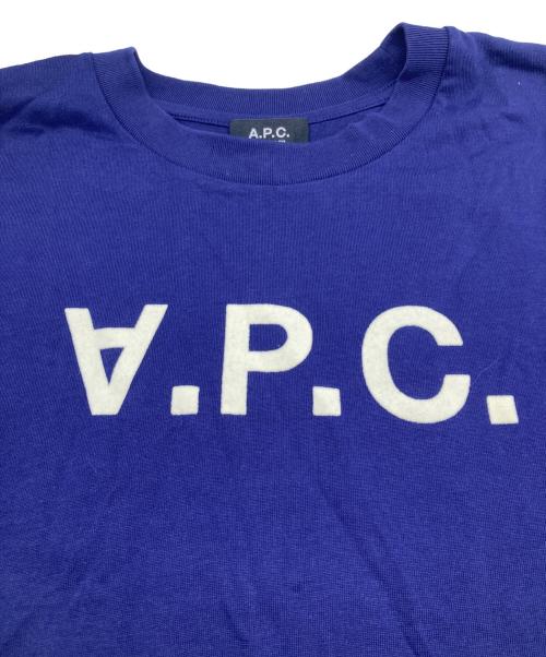 A.P.C.（アーペーセー）A.P.C. (アーペーセー) T-SHIRT STANDARD GRAND VPC ネイビー サイズ:XLの古着・服飾アイテム