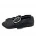 JIL SANDER (ジルサンダー) Cannolo Buckle Strap Leather Flat ブラック サイズ:38：35000円
