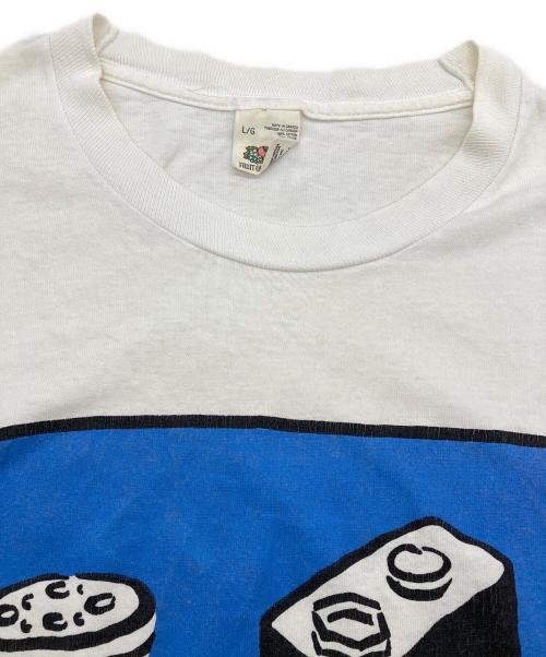 FRUIT OF THE LOOM（フルーツオブザルーム）FRUIT OF THE LOOM (フルーツオブザルーム) A SALT +BATTERY TEE ホワイト サイズ:Ⅼの古着・服飾アイテム