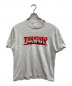 SUPREMEシュプリーム）の古着「21FW THRASHERプリントTシャツ」｜グレー