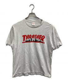 SUPREME（シュプリーム）の古着「21FW THRASHERプリントTシャツ」｜グレー