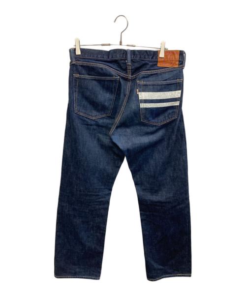 MOMOTARO JEANS（桃太郎ジーンズ）MOMOTARO JEANS (桃太郎ジーンズ) 出陣ストレートデニムパンツ インディゴ サイズ:W33の古着・服飾アイテム