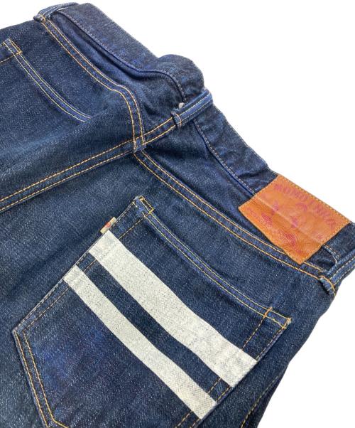 MOMOTARO JEANS（桃太郎ジーンズ）MOMOTARO JEANS (桃太郎ジーンズ) 出陣ストレートデニムパンツ インディゴ サイズ:W33の古着・服飾アイテム