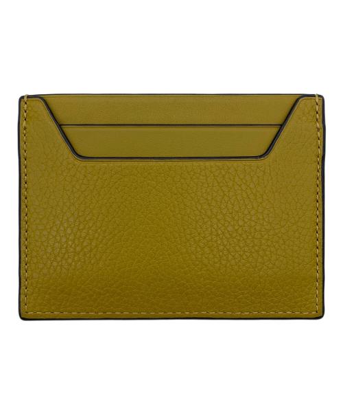 LOEWE（ロエベ）LOEWE (ロエベ) Anagram Plain Cardholder マスタードの古着・服飾アイテム