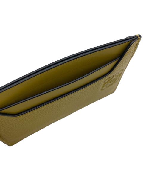 LOEWE（ロエベ）LOEWE (ロエベ) Anagram Plain Cardholder マスタードの古着・服飾アイテム