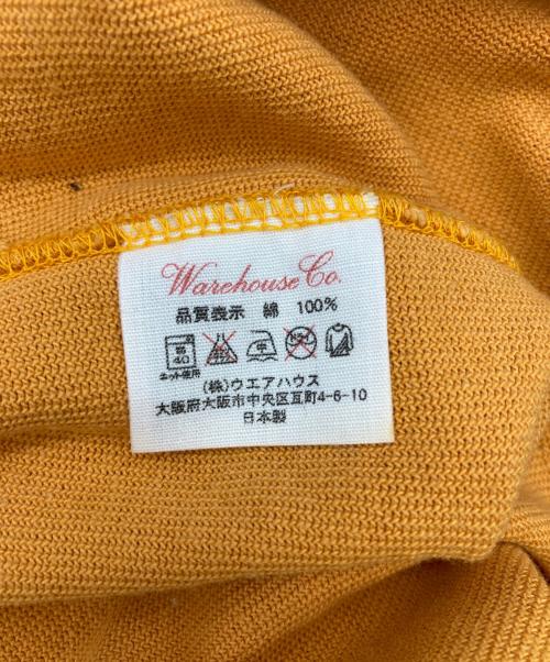 Heller's cafe（ヘラーズカフェ）Heller's cafe (ヘラーズカフェ) ラグランスウェット オレンジ サイズ:SIZE36の古着・服飾アイテム